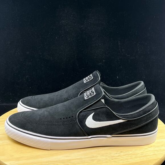 Nike SB Zoom Janoski+ Slip 'Black White' FN5893-001 Men's Size 11.5 Shoes - Picture 7 of 9